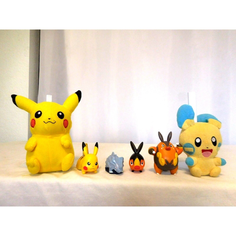 Pokemon Go Pikachu Plush Stuffed Animal Toy Soft 7" Plus Friends